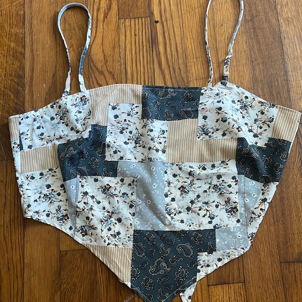 Bandana tie top